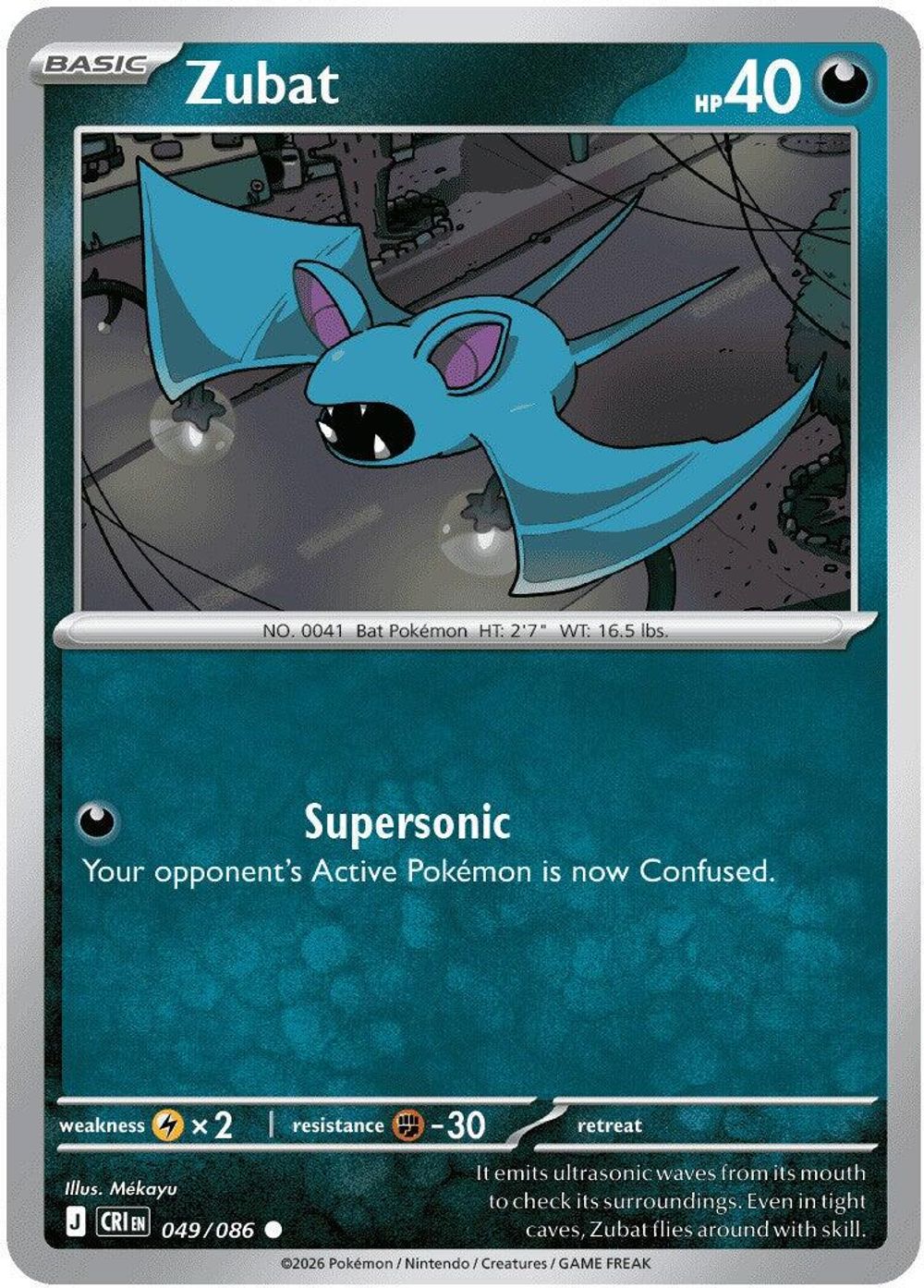 Zubat — ME04: Chaos Rising