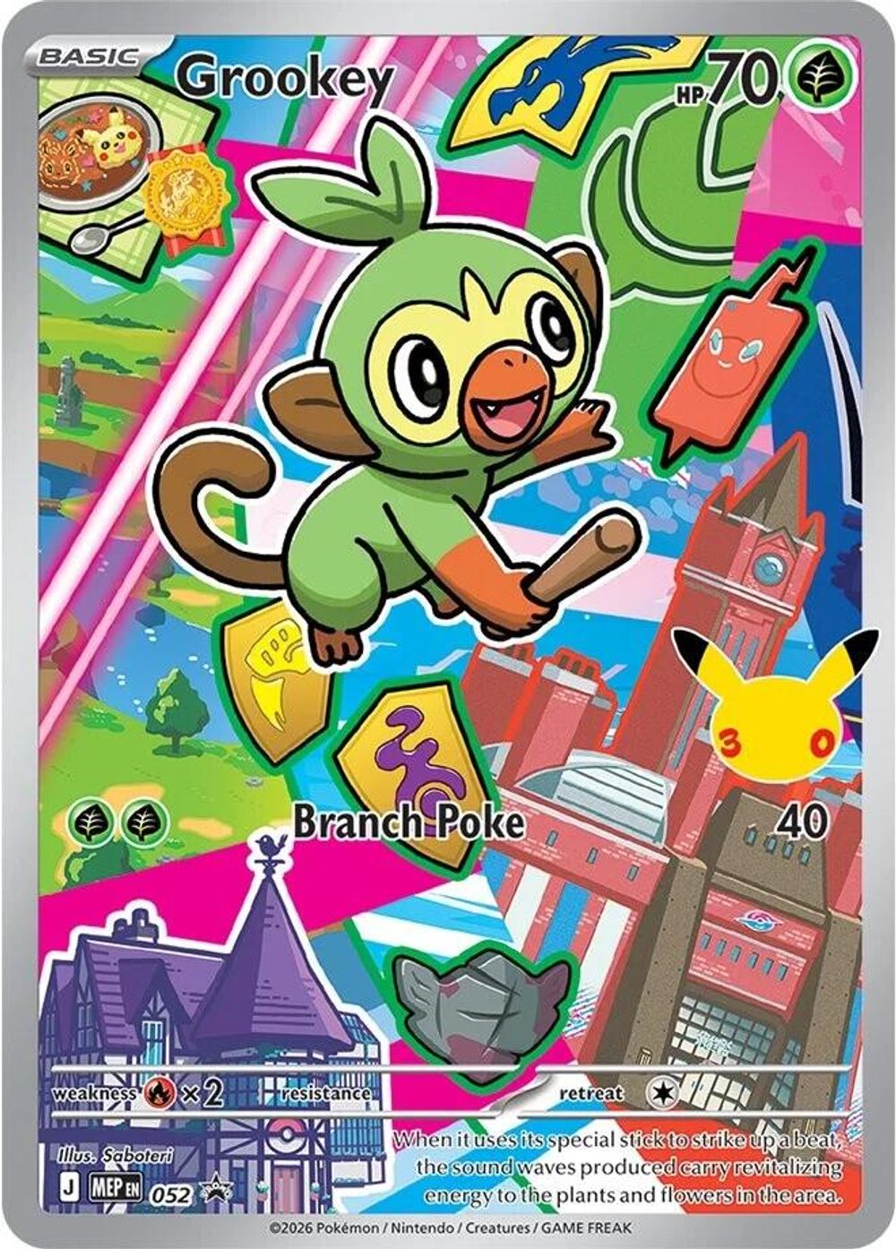 Grookey - 052 — ME: Mega Evolution Promo