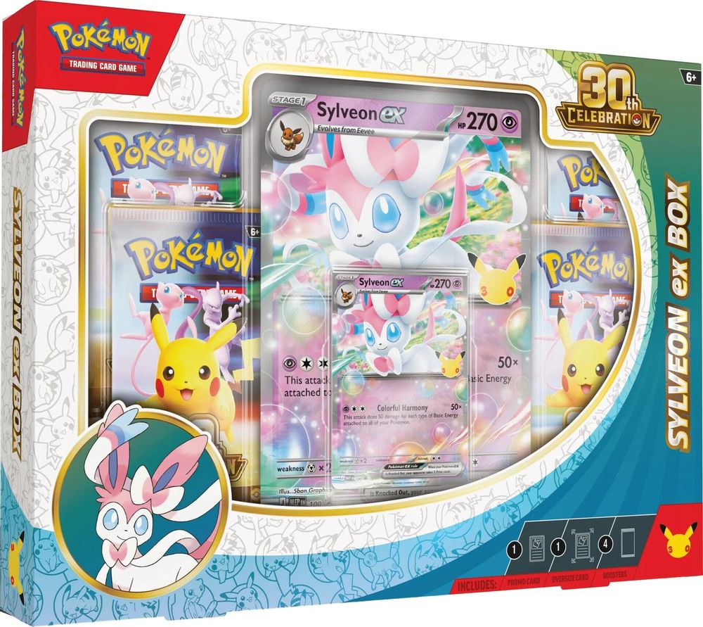 30th Celebration Sylveon ex Box — ME: 30th Celebration