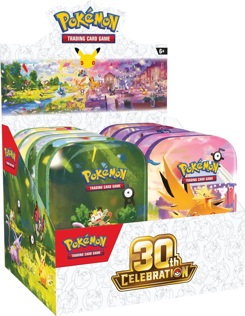 30th Celebration Mini Tin Display — ME: 30th Celebration