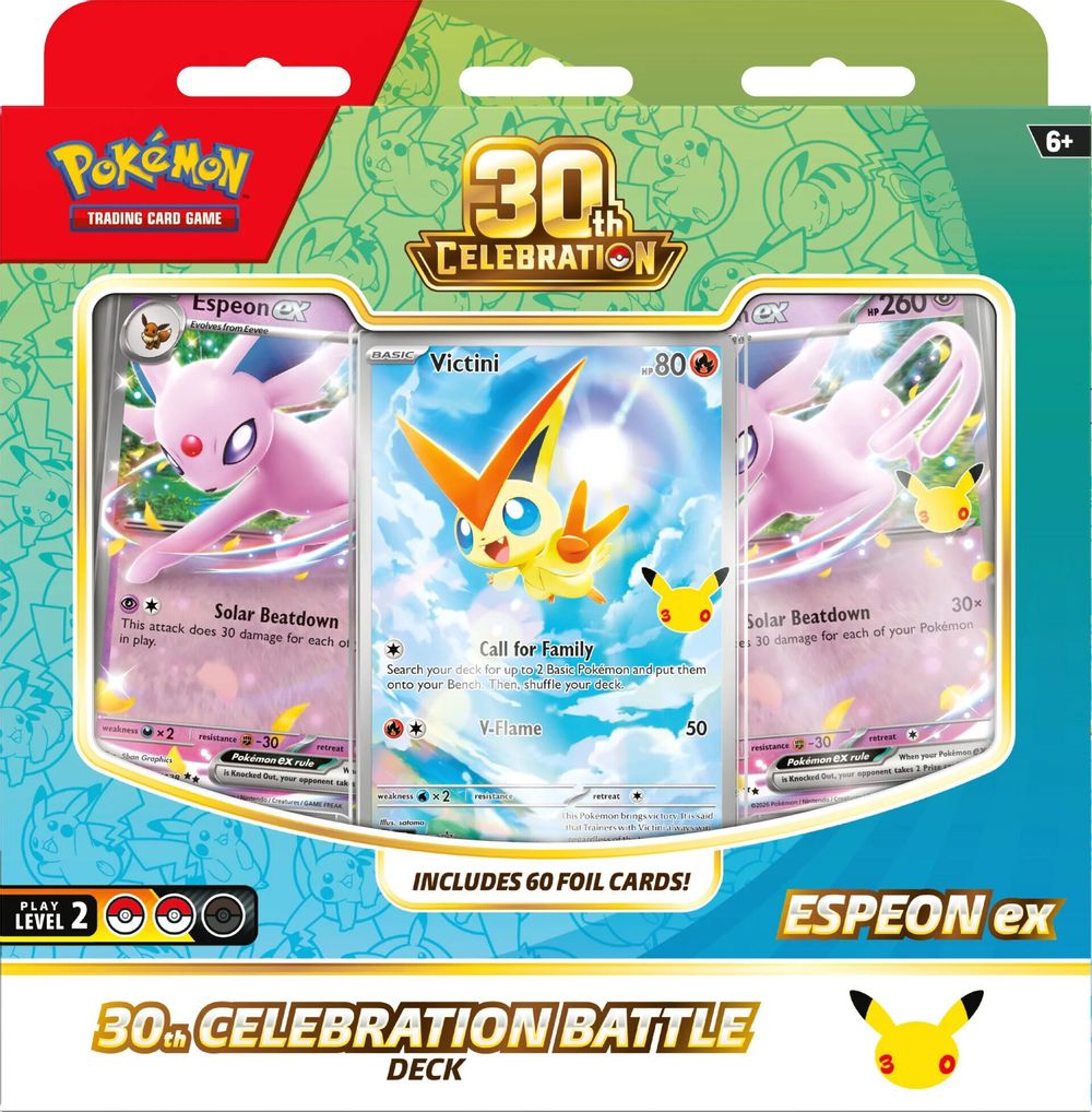 30th Celebration Battle Deck [Espeon ex] — ME: 30th Celebration