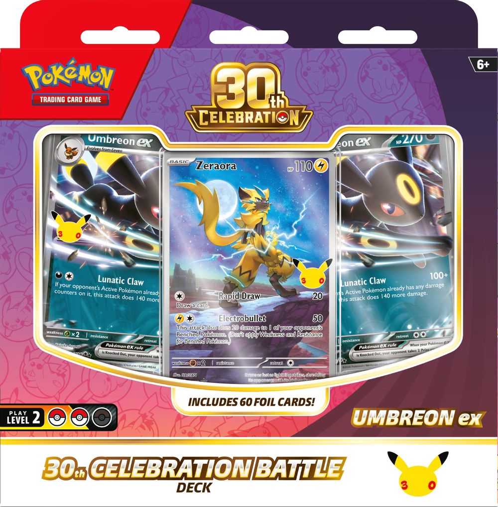 30th Celebration Battle Deck [Umbreon ex] — ME: 30th Celebration
