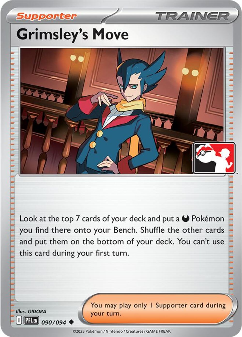 Grimsley's Move - 090/094 — Prize Pack Series Cards