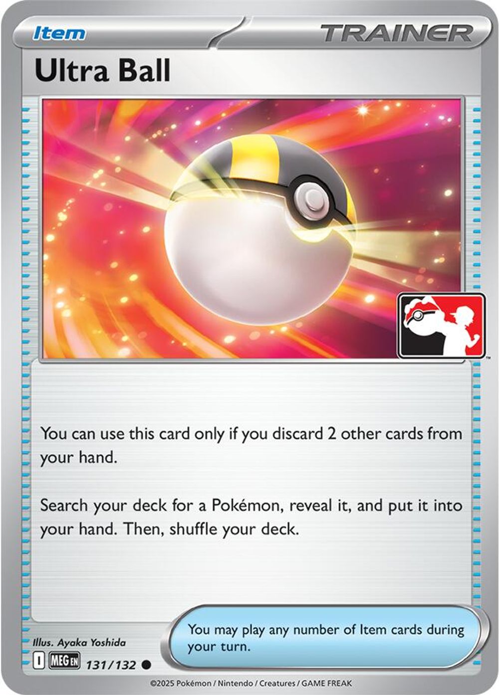 Ultra Ball - 131/132 — Prize Pack Series Cards