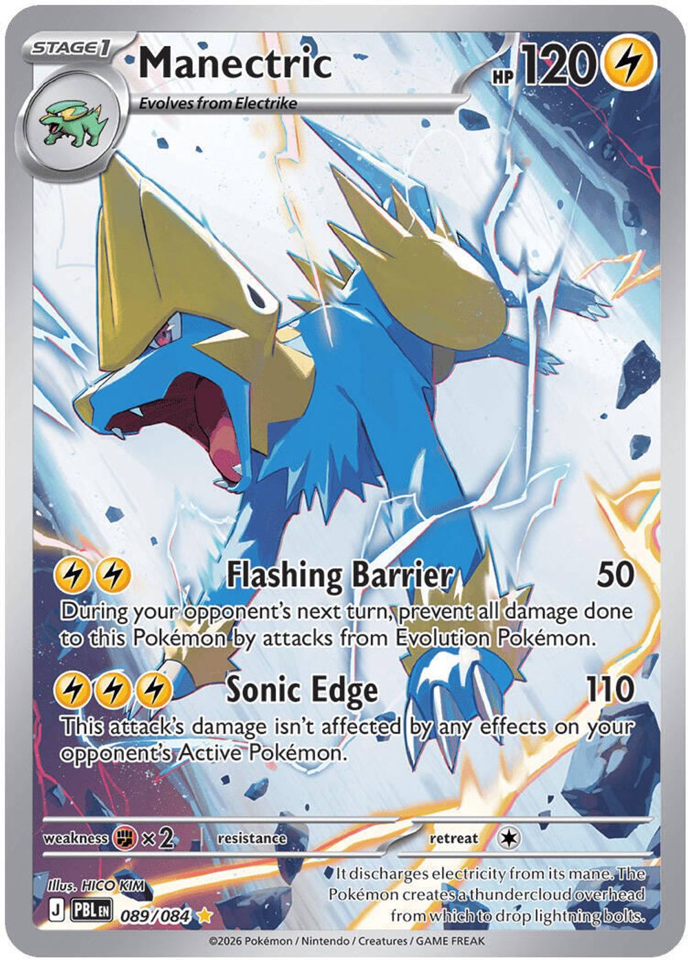 Manectric - 089/084 — ME05: Pitch Black