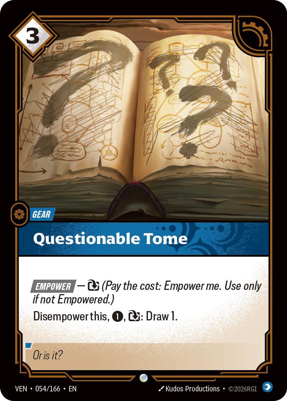 Questionable Tome — Vendetta