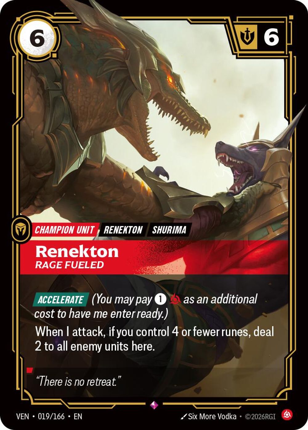 Renekton, Rage Fueled — Vendetta