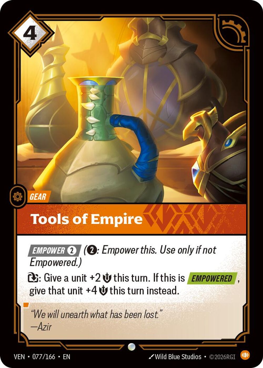 Tools of Empire — Vendetta