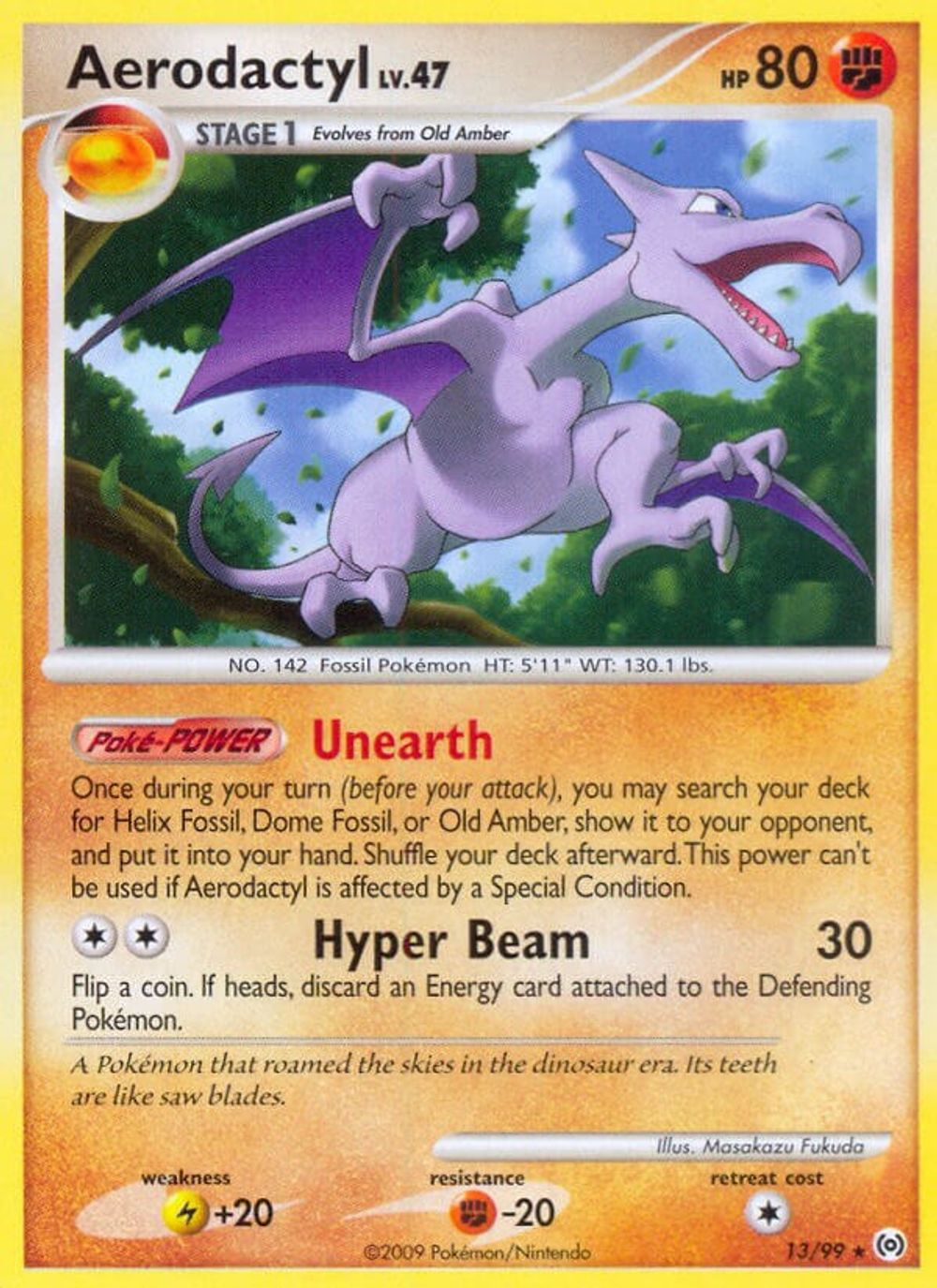 Aerodactyl — Arceus