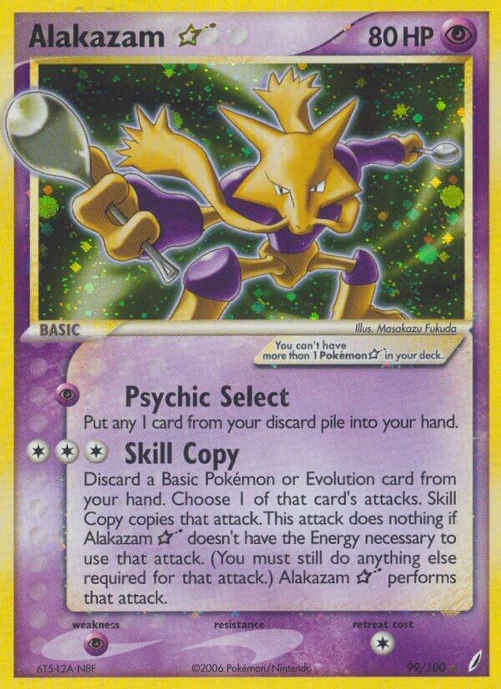Alakazam Star — Crystal Guardians