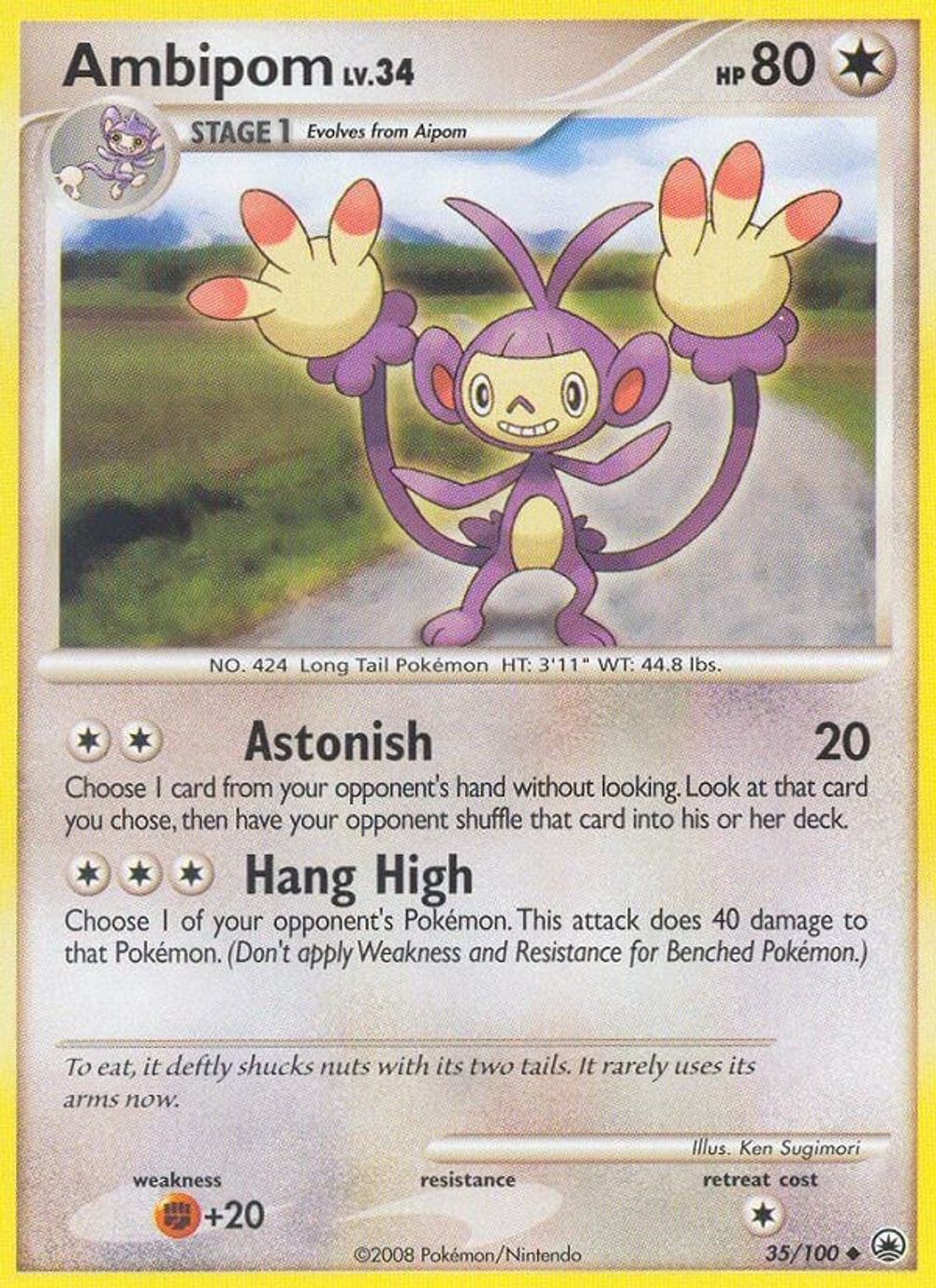 Ambipom — Majestic Dawn