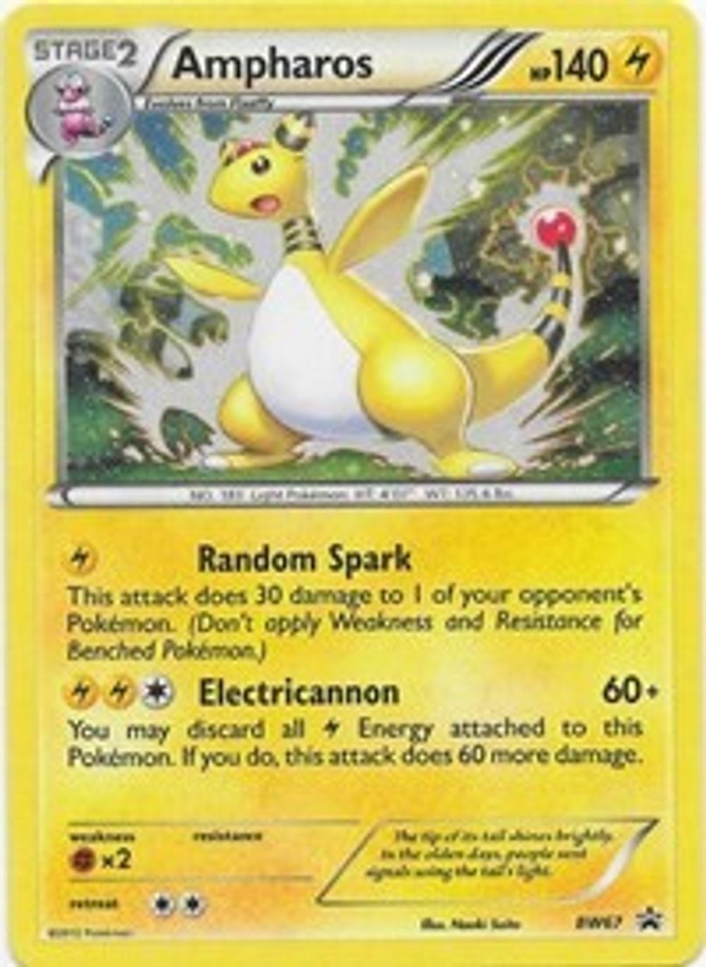 Ampharos - BW67 — Black and White Promos