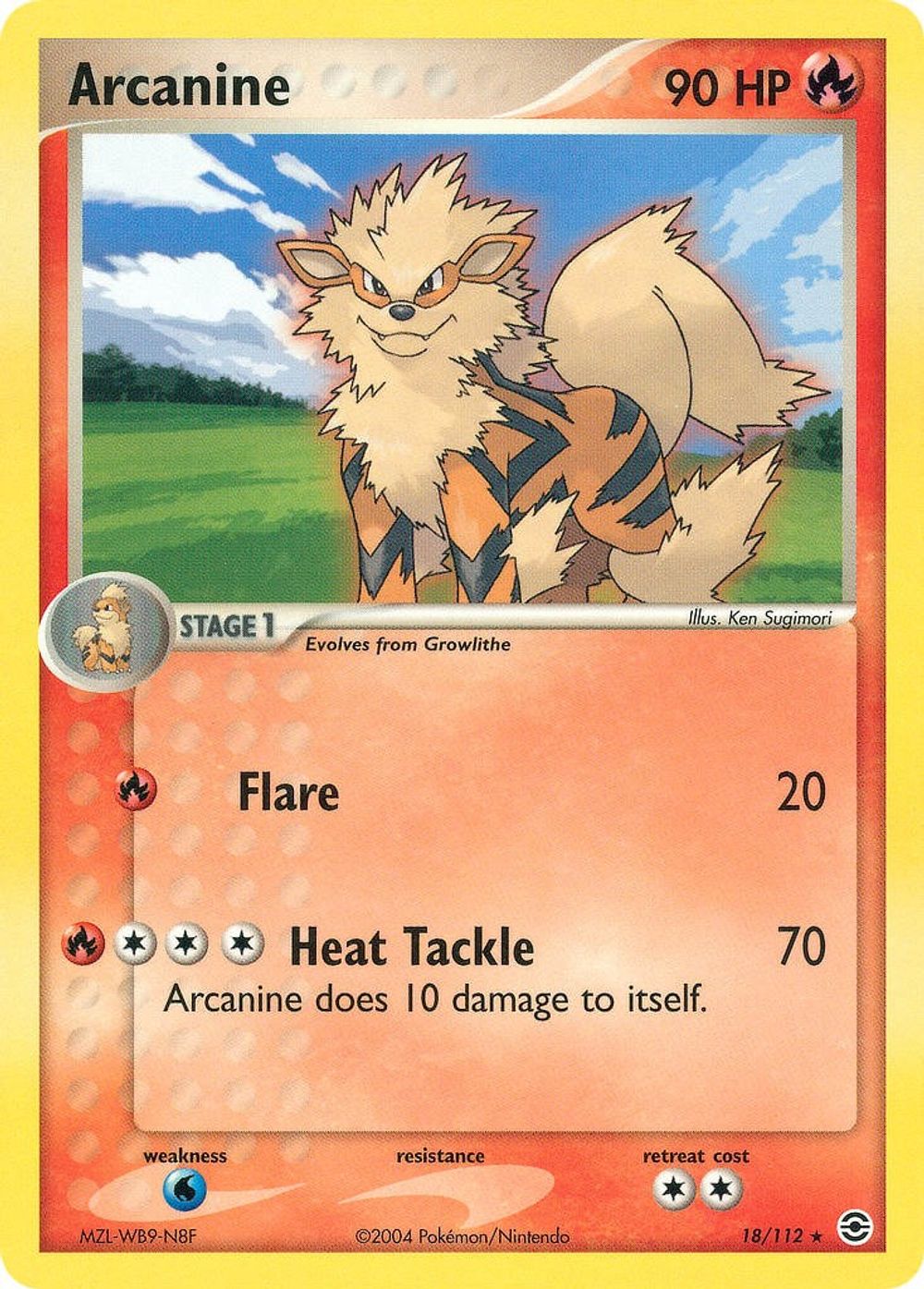 Arcanine — FireRed & LeafGreen