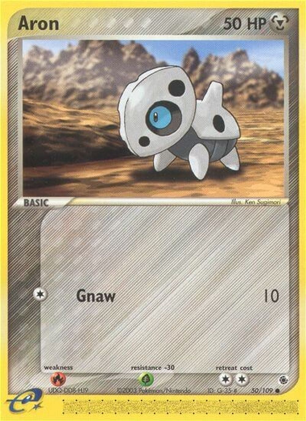 Aron - 50/109 — Ruby and Sapphire