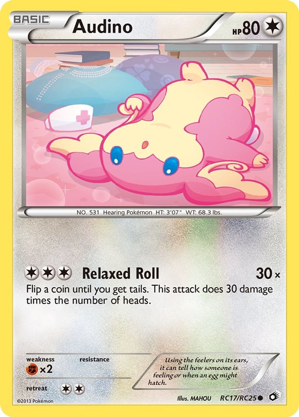 Audino — Legendary Treasures: Radiant Collection