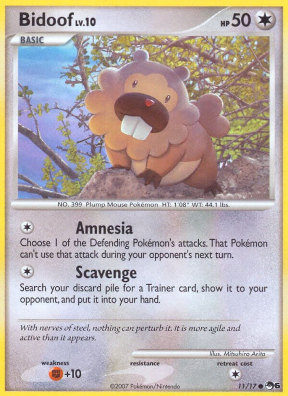 Bidoof — POP Series 6