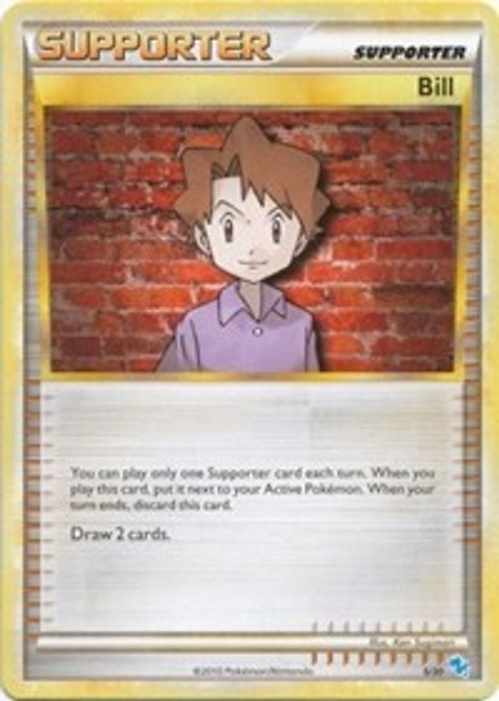 Bill (#18) — HGSS Trainer Kit: Gyarados & Raichu