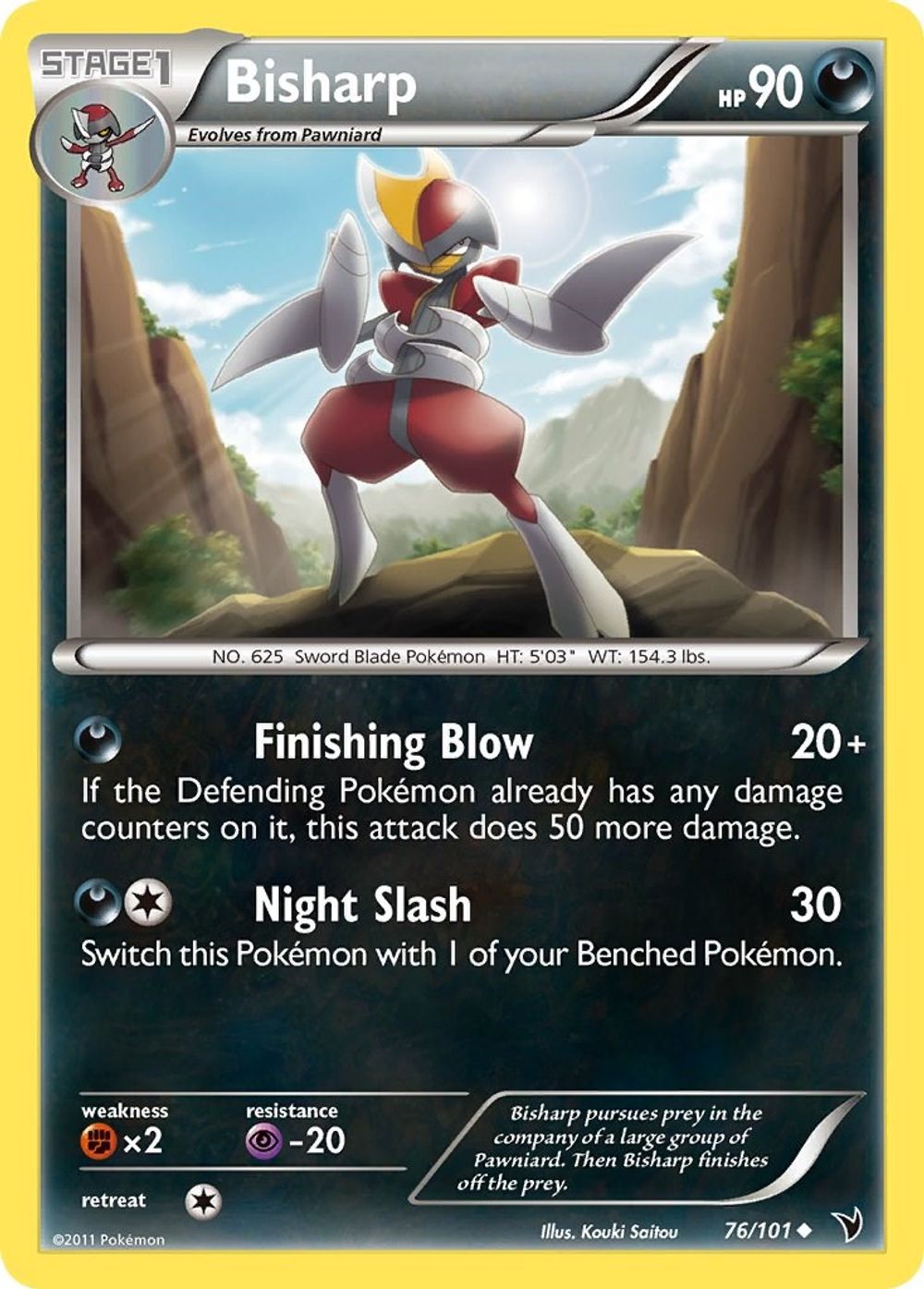 Bisharp (76) — Noble Victories