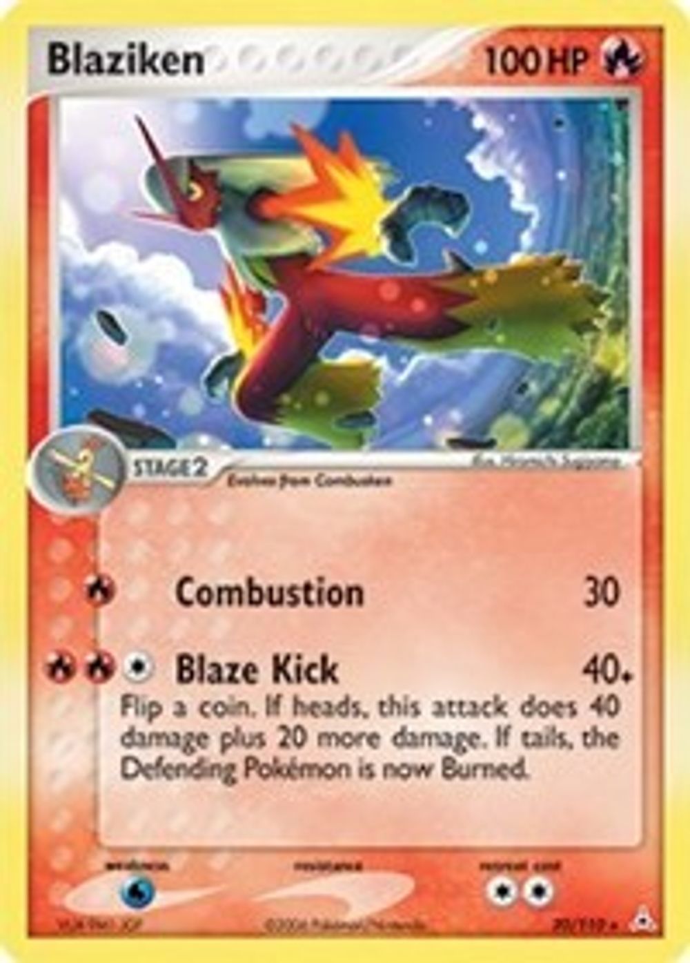 Blaziken — Holon Phantoms