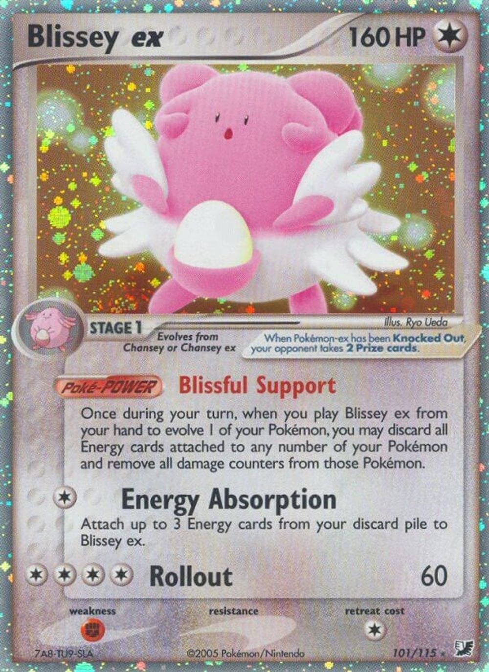 Blissey ex — Unseen Forces