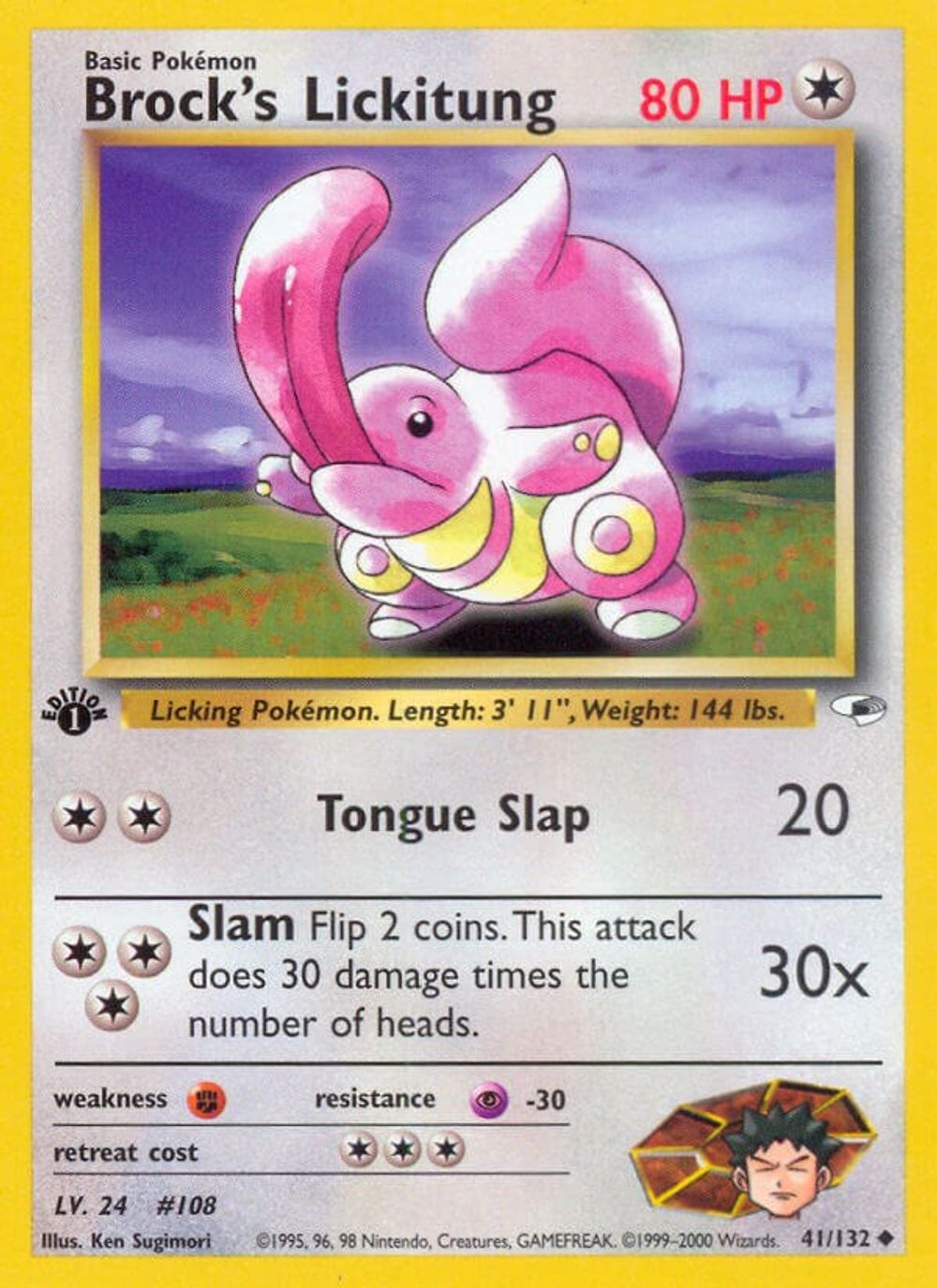 Brock's Lickitung — Gym Heroes