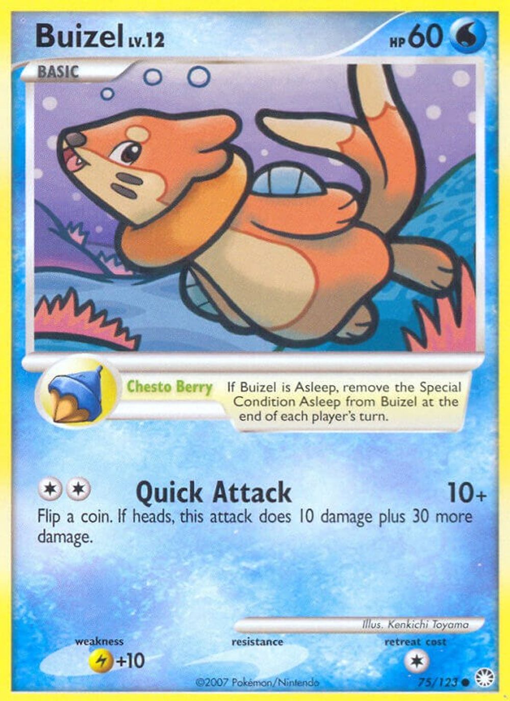 Buizel — Mysterious Treasures