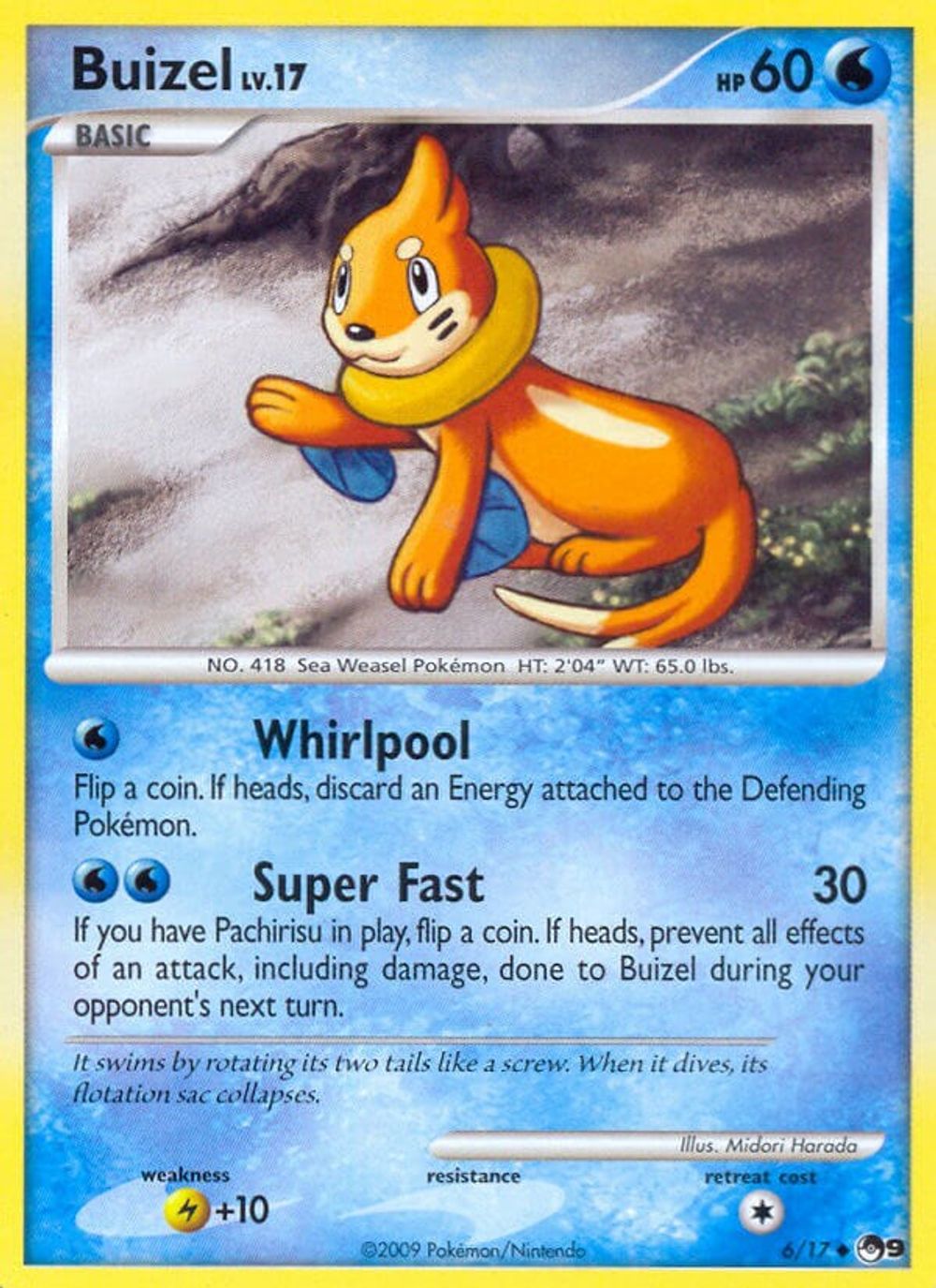 Buizel — POP Series 9