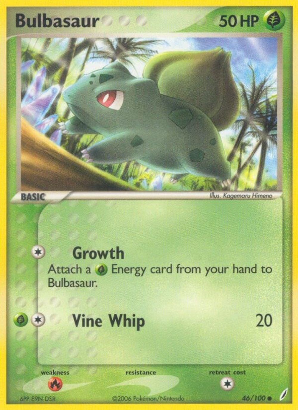 Bulbasaur - 046/100 — Crystal Guardians