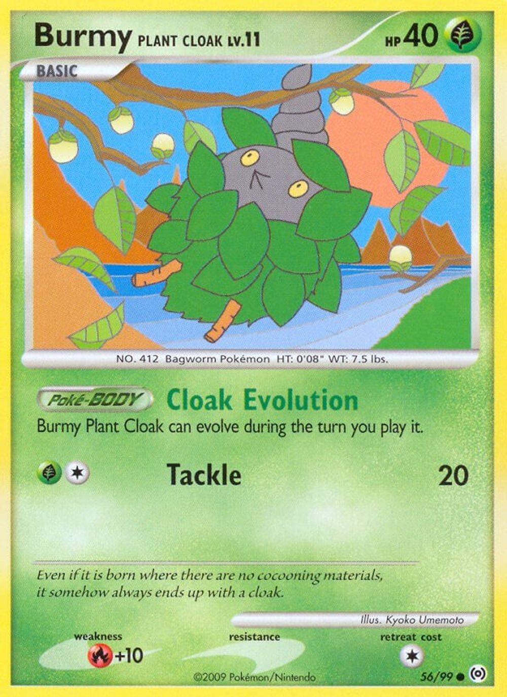 Burmy Plant Cloak — Arceus