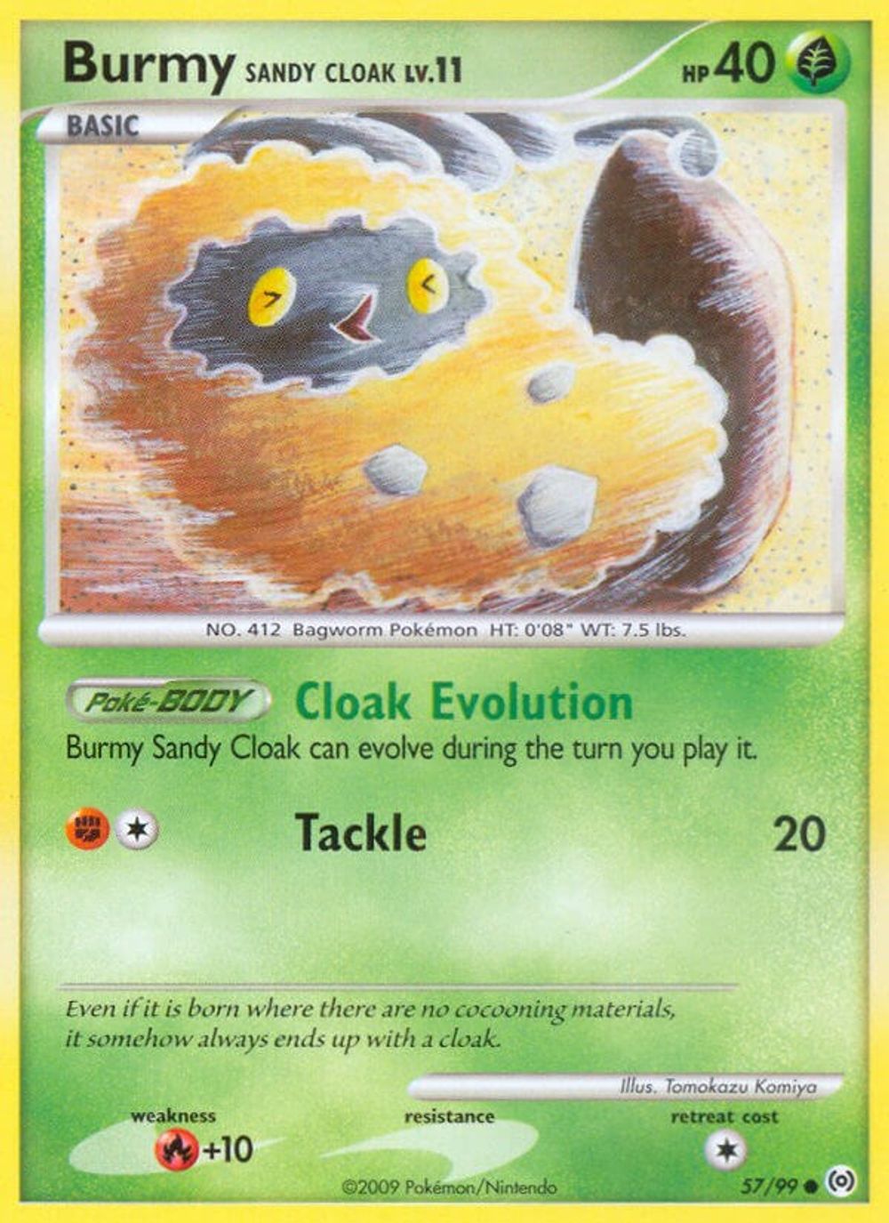 Burmy Sandy Cloak — Arceus