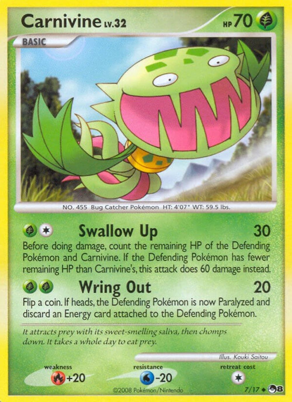 Carnivine — POP Series 8