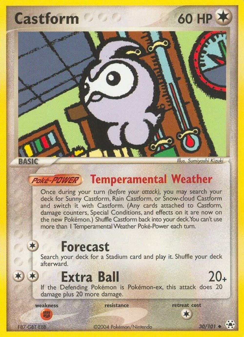 Castform — Hidden Legends