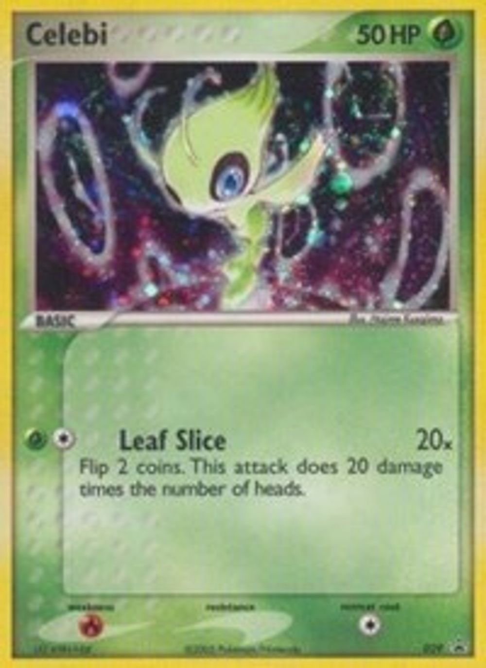 Celebi - 029 (EX Collector's Carry Tin) — Nintendo Promos