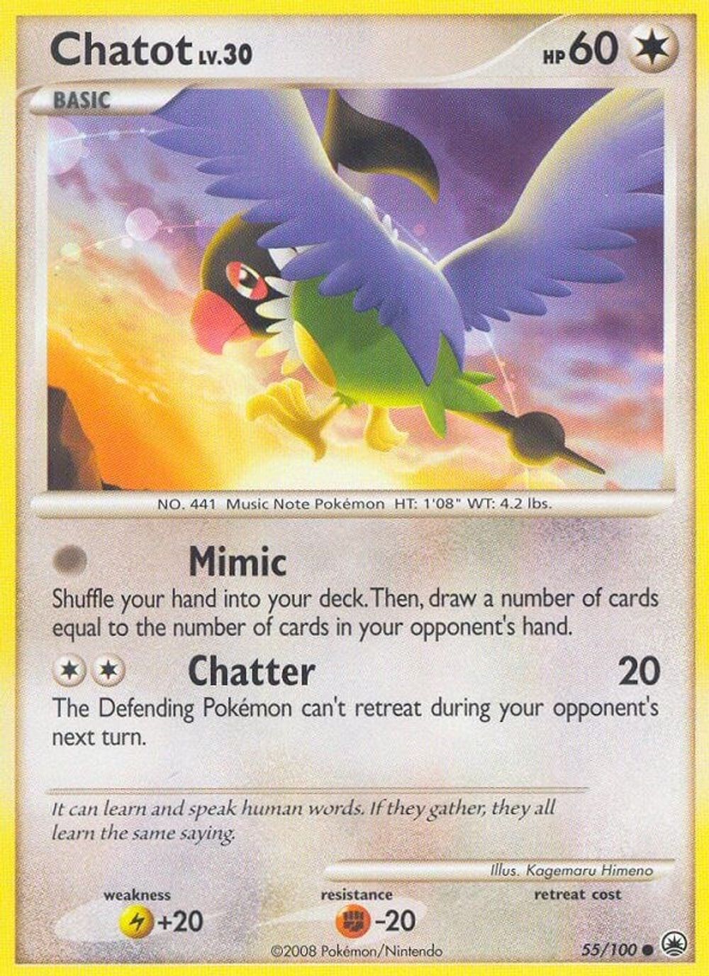 Chatot — Majestic Dawn