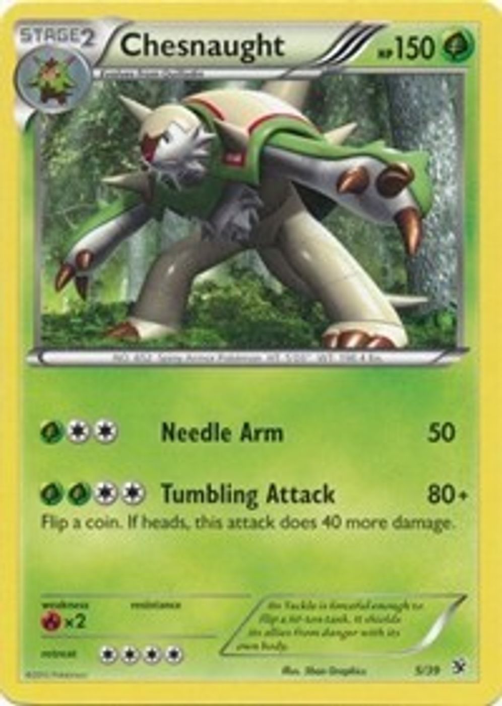 Chesnaught — Kalos Starter Set