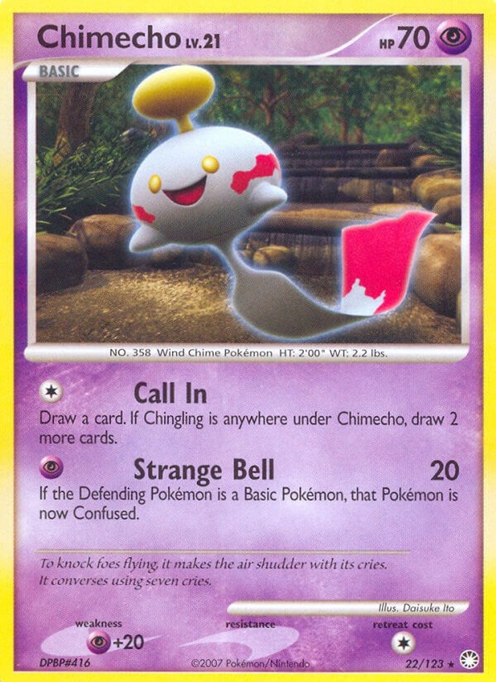 Chimecho — Mysterious Treasures