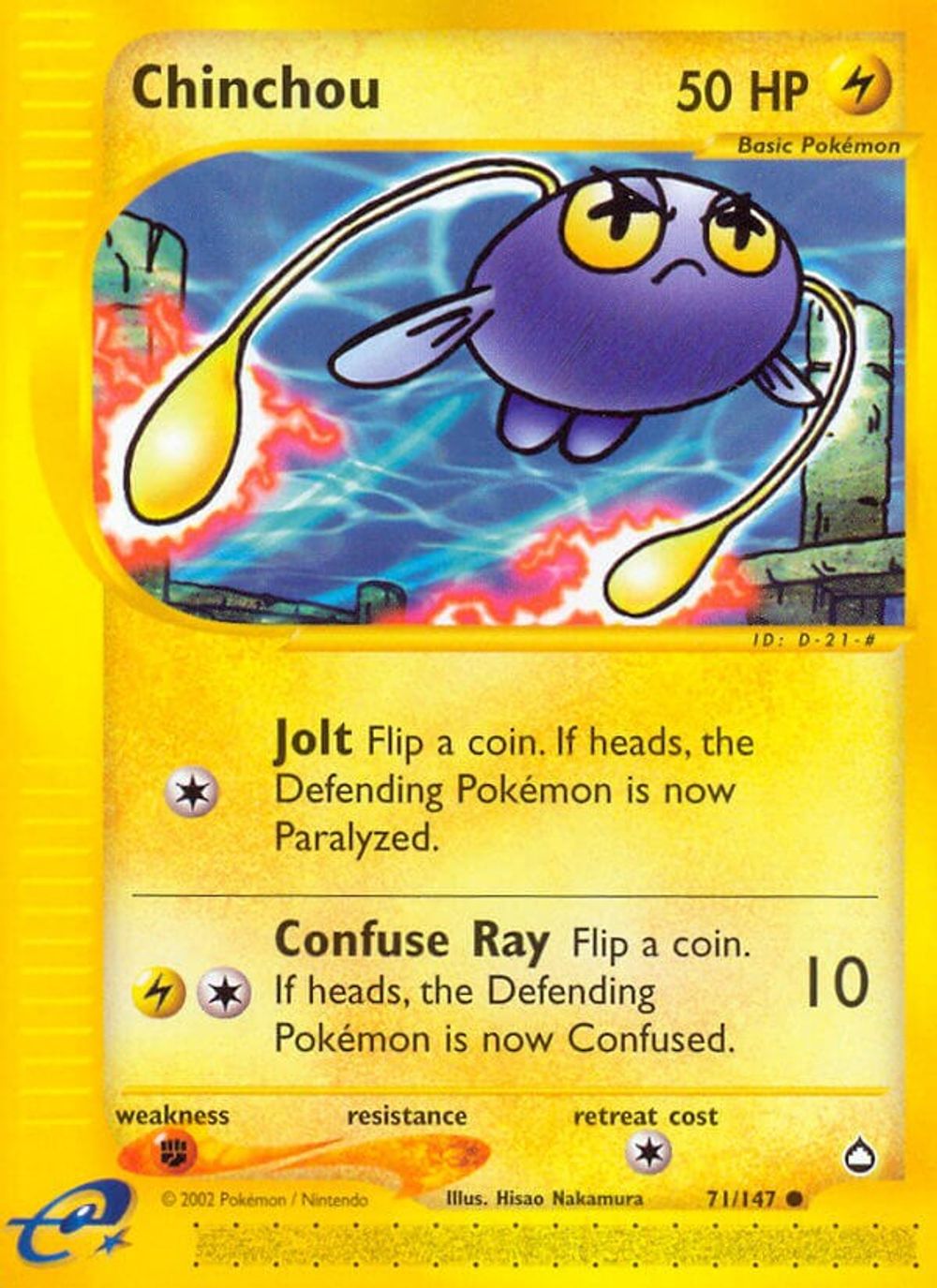 Chinchou (71) — Aquapolis
