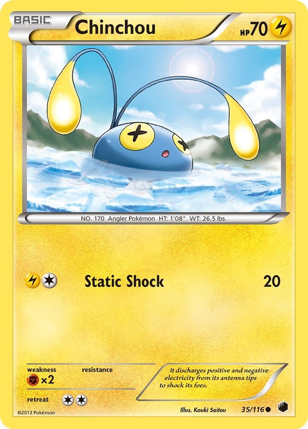 Chinchou — Plasma Freeze