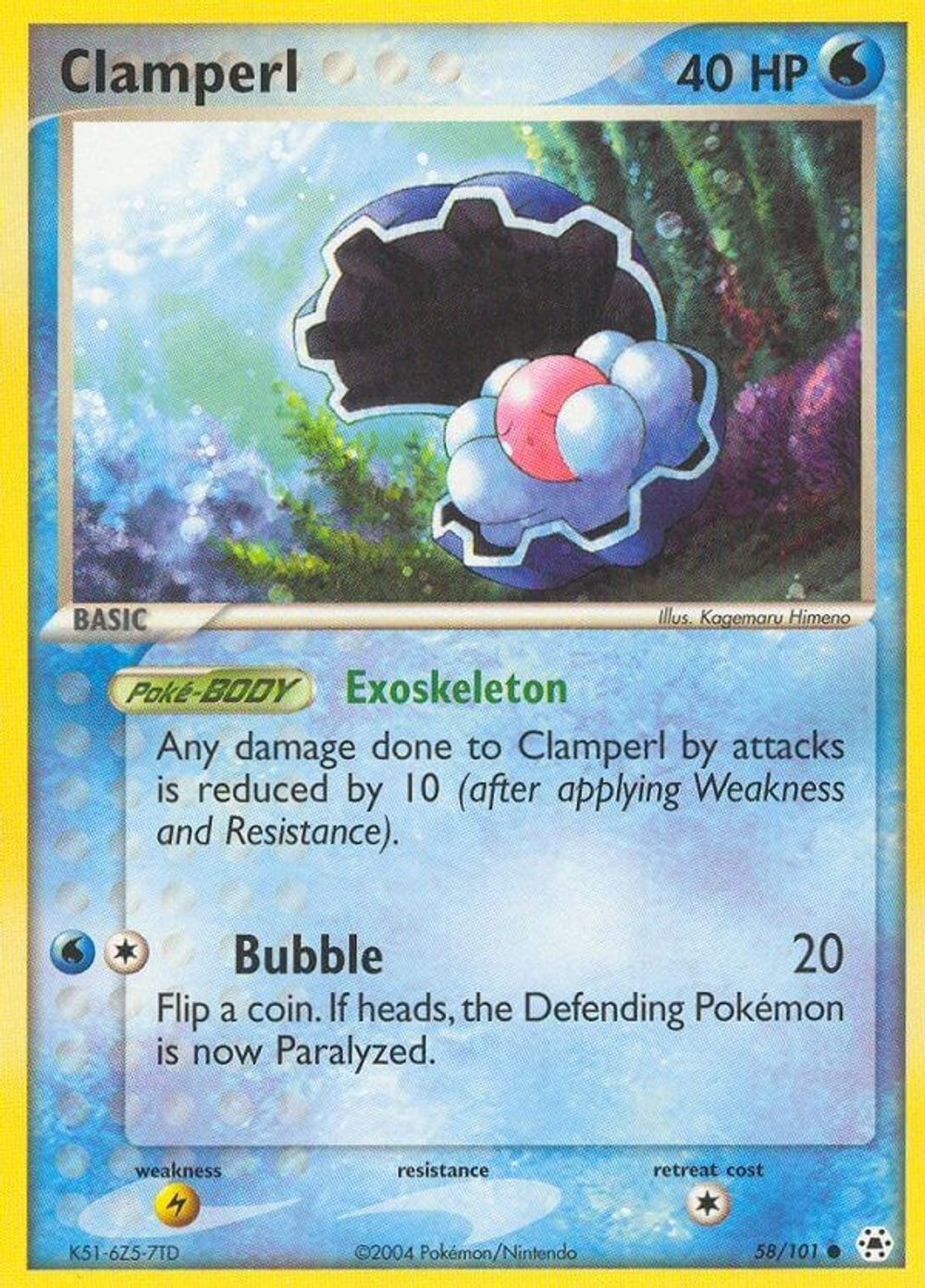 Clamperl — Hidden Legends