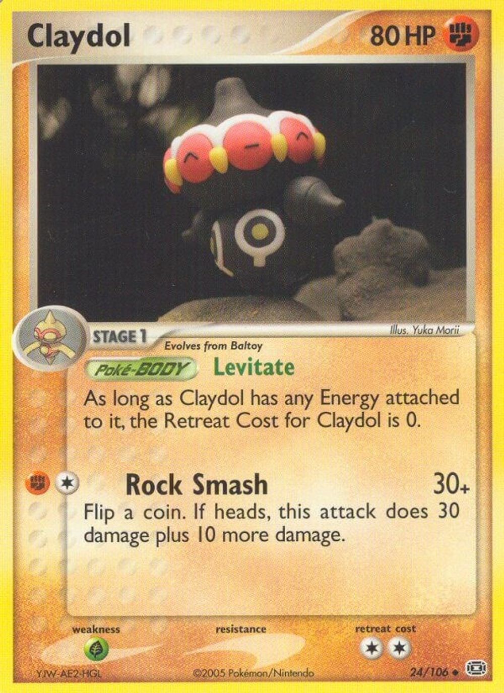 Claydol — Emerald