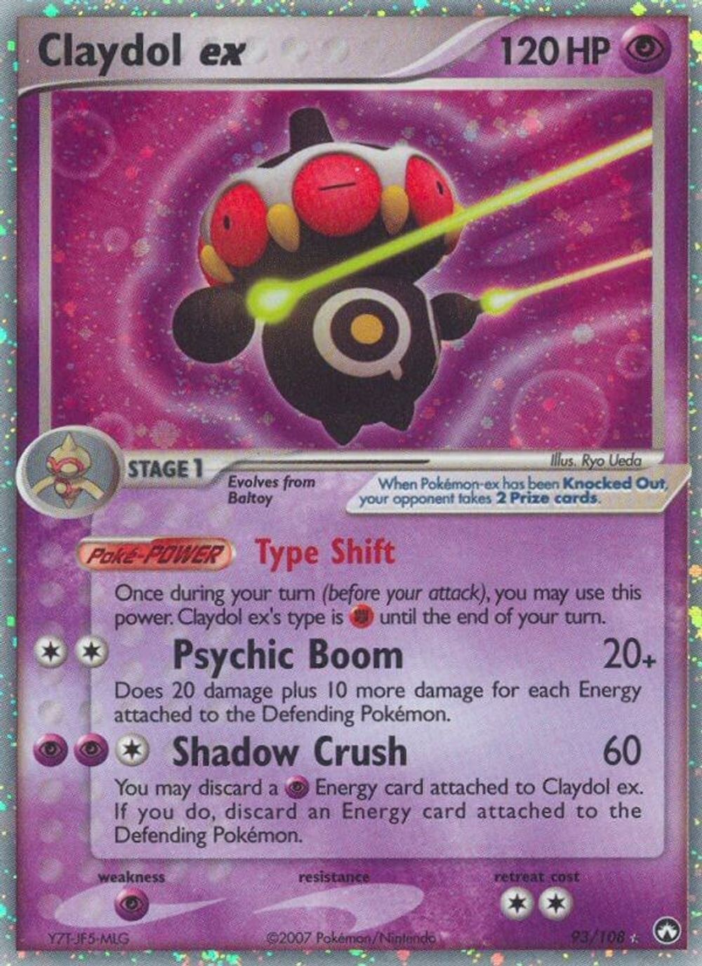 Claydol ex — Power Keepers