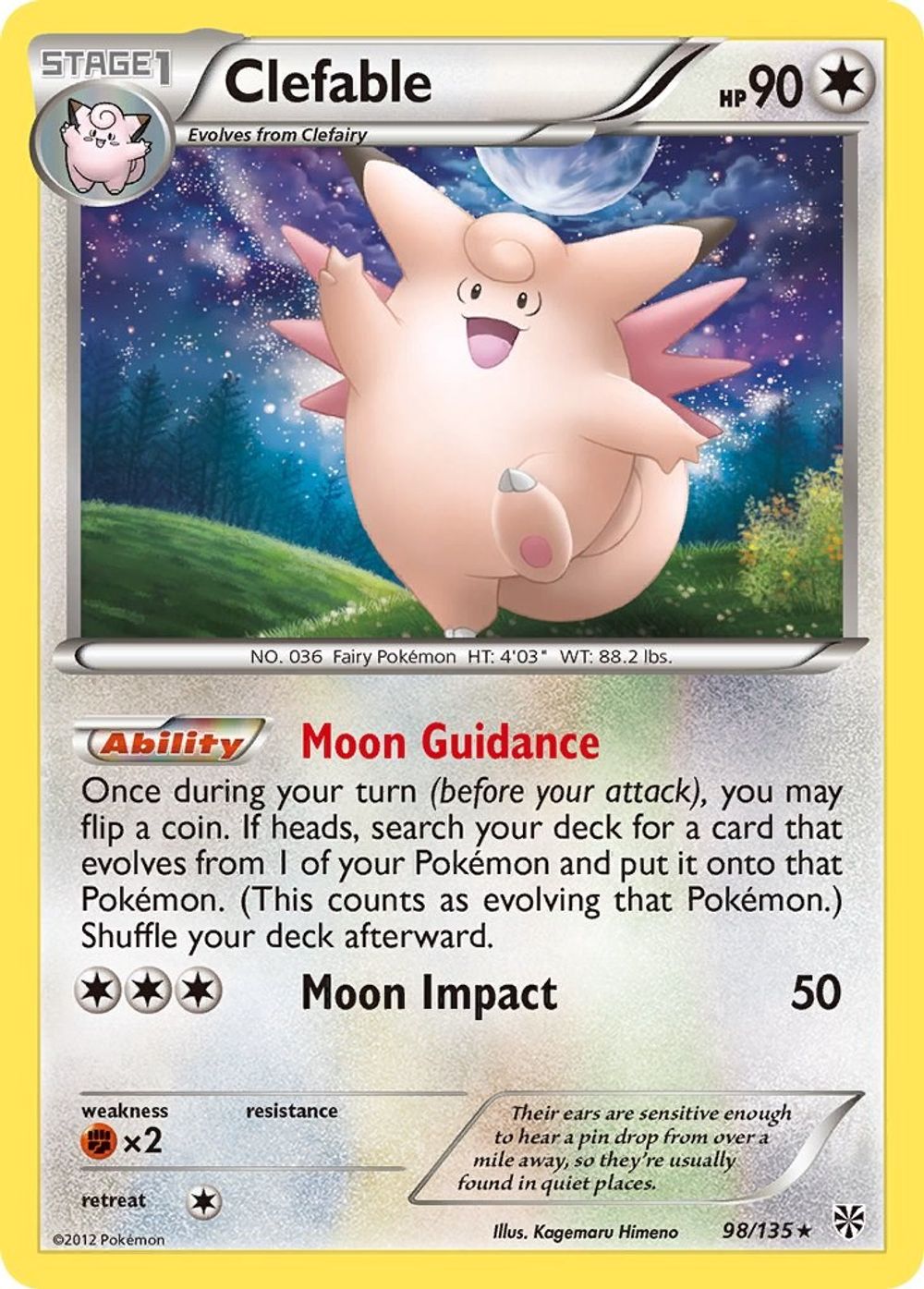 Clefable — Plasma Storm