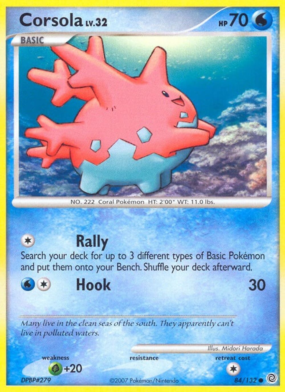 Corsola — Secret Wonders