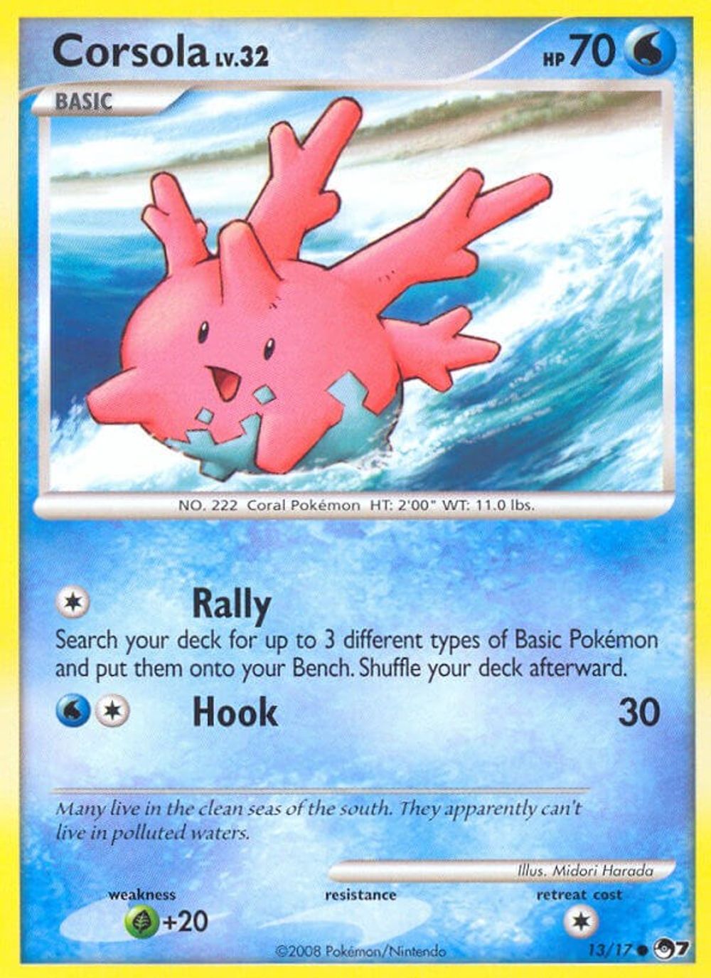 Corsola — POP Series 7
