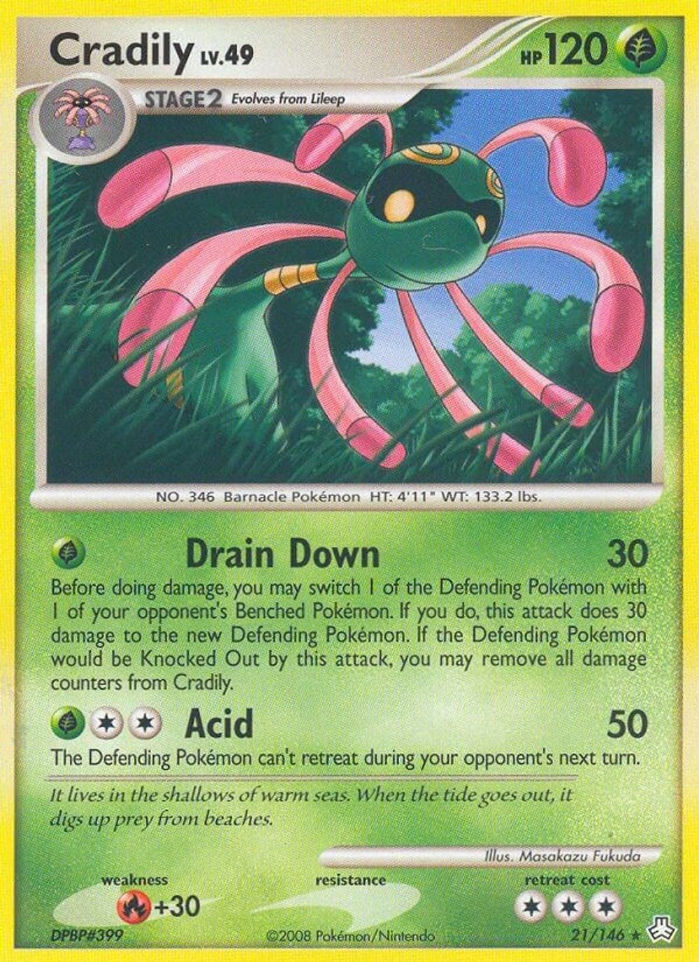 Cradily — Legends Awakened