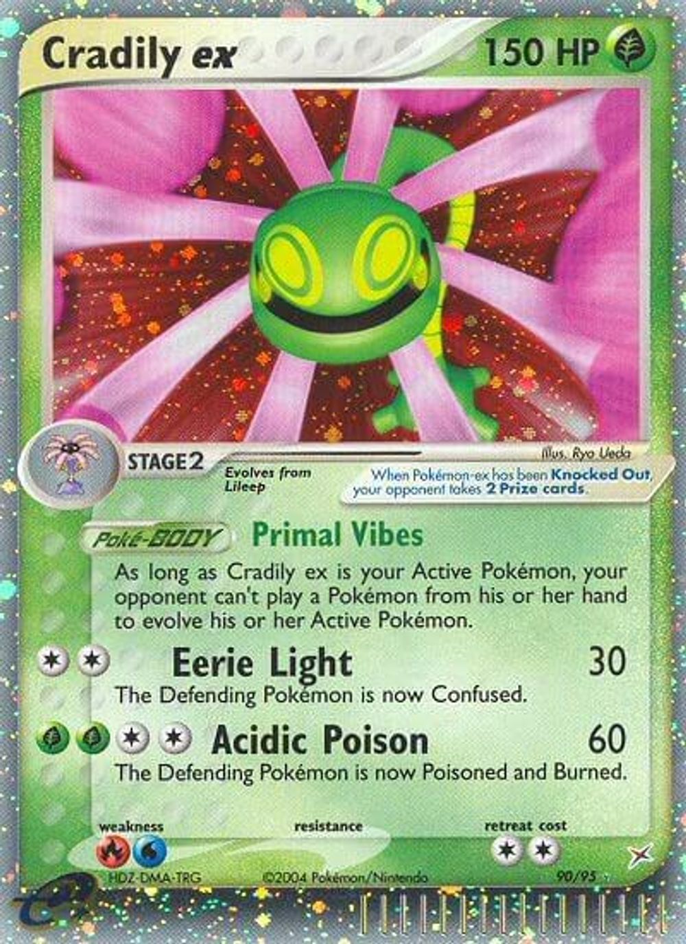 Cradily ex — Team Magma vs Team Aqua