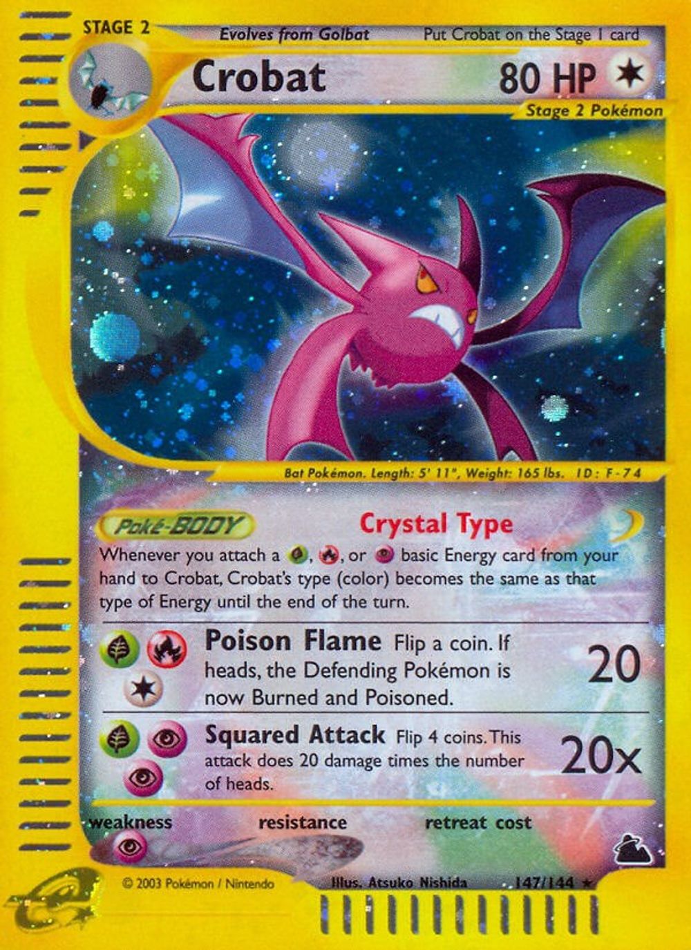 Crobat (147) — Skyridge