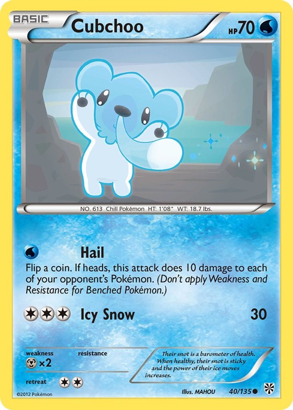 Cubchoo — Plasma Storm