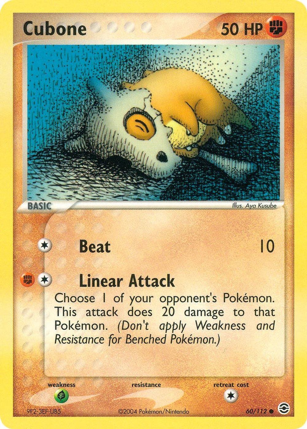 Cubone — FireRed & LeafGreen