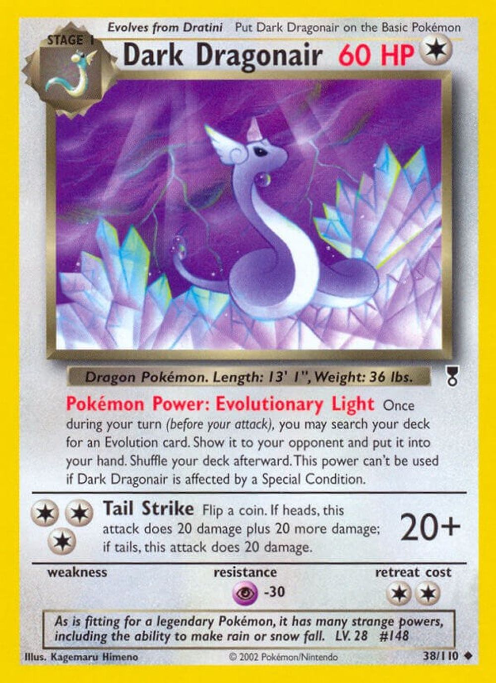 Dark Dragonair — Legendary Collection